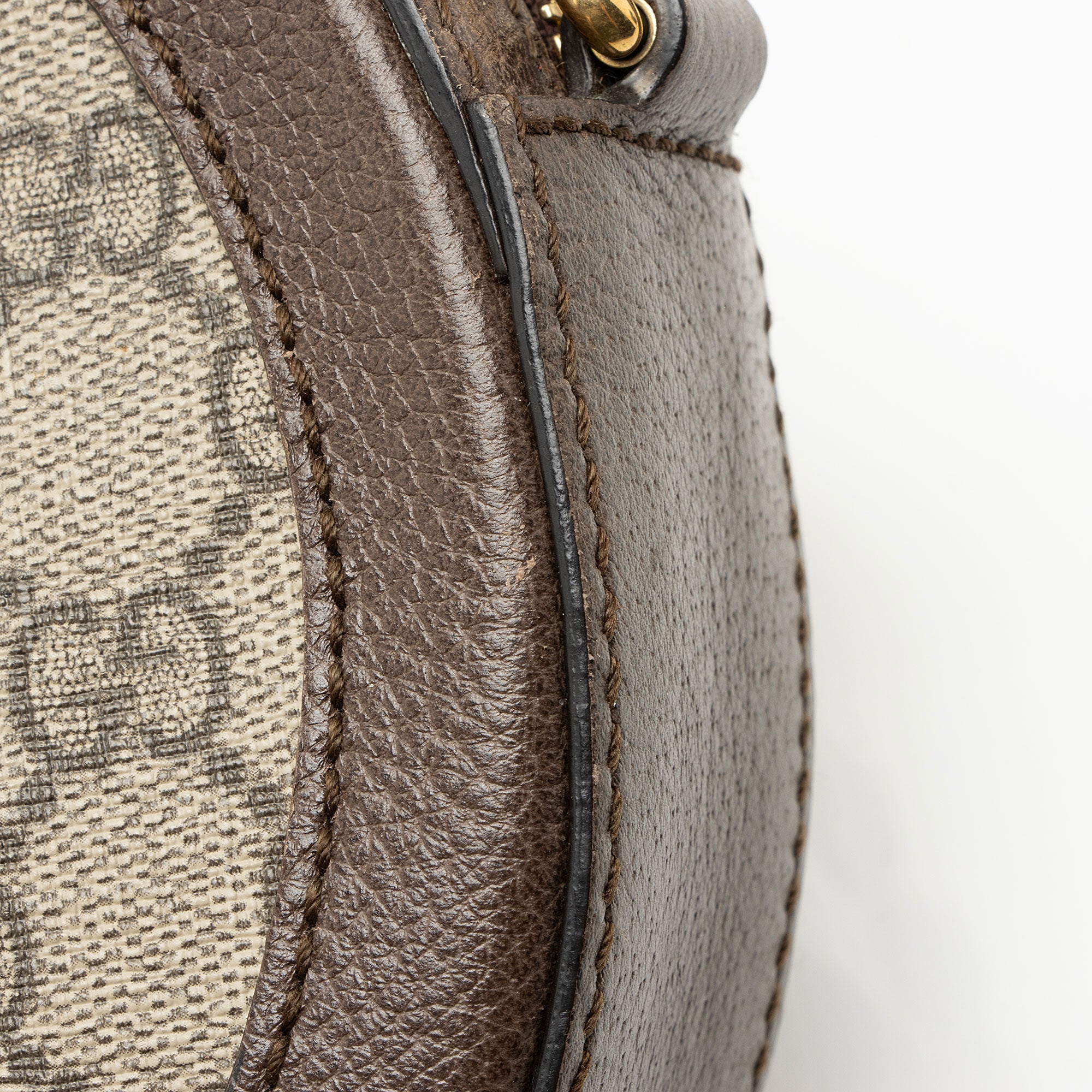 Gucci GG Supreme Ophidia Round Mini Shoulder Bag