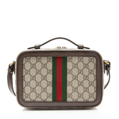 Gucci GG Supreme Ophidia Zip Around Small Crossbody
