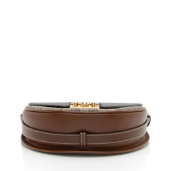 Gucci GG Supreme Padlock Saddle Small Shoulder Bag