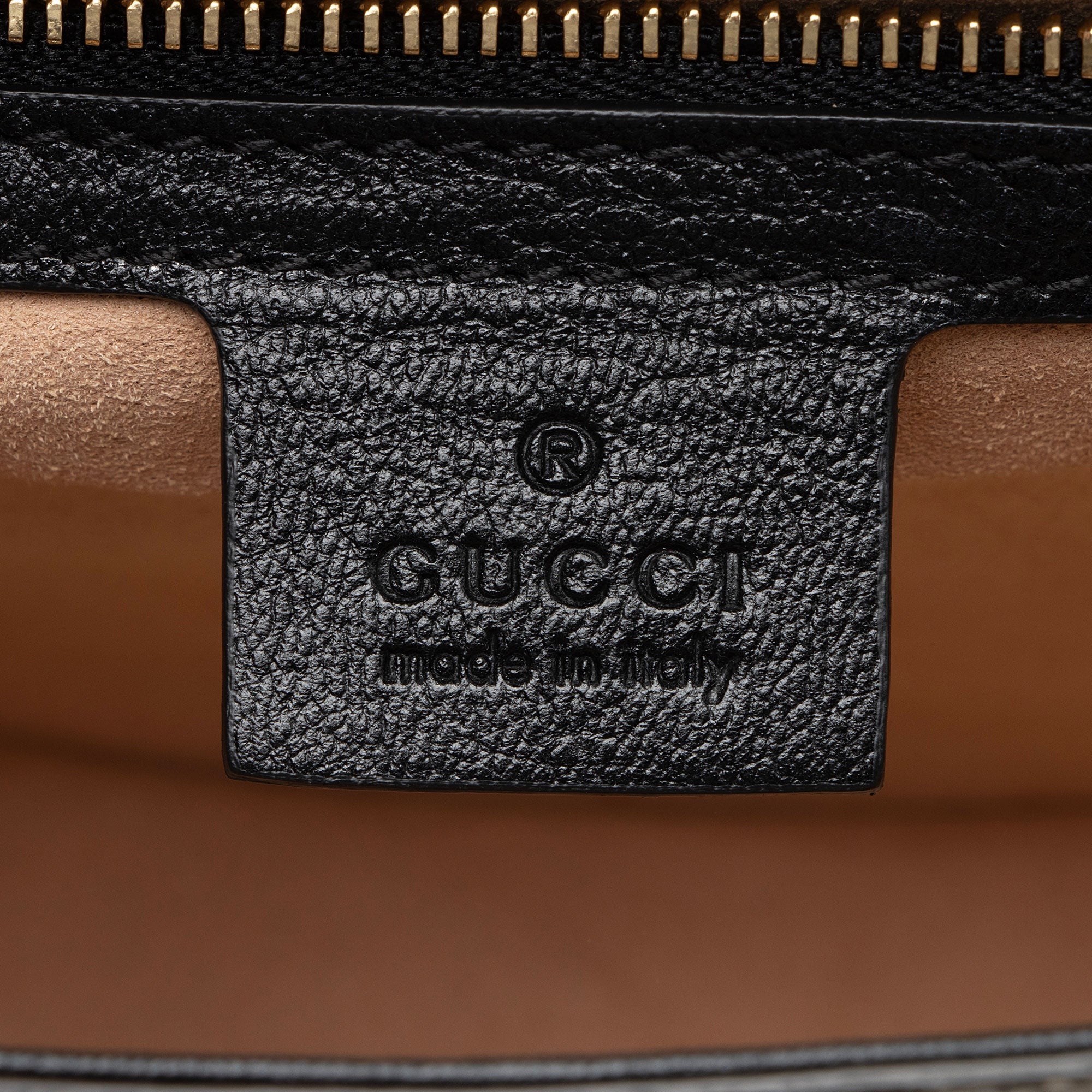 Gucci GG Supreme Padlock Saddle Small Shoulder Bag