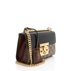 Gucci GG Supreme Padlock Small Shoulder Bag