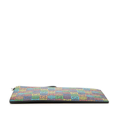 Gucci GG Supreme Psychedelic Zip Clutch