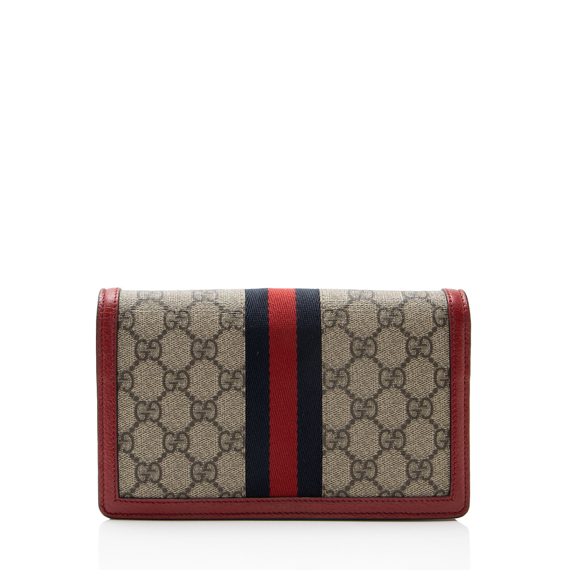 Gucci GG Supreme Queen Margaret Wallet on Chain
