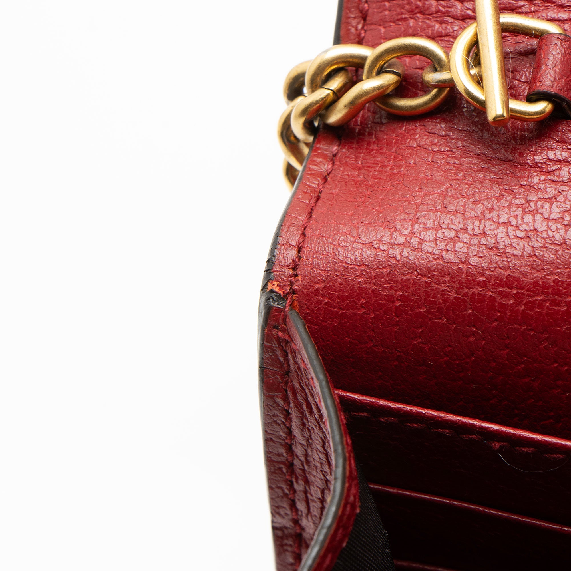 Gucci GG Supreme Queen Margaret Wallet on Chain