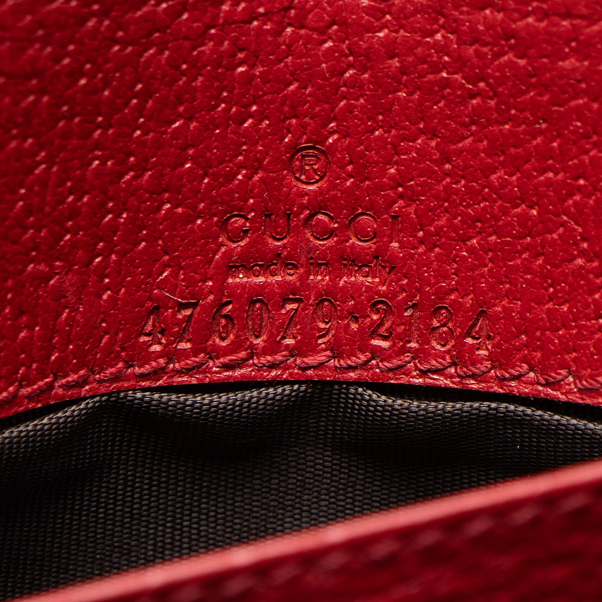 Gucci GG Supreme Queen Margaret Wallet on Chain