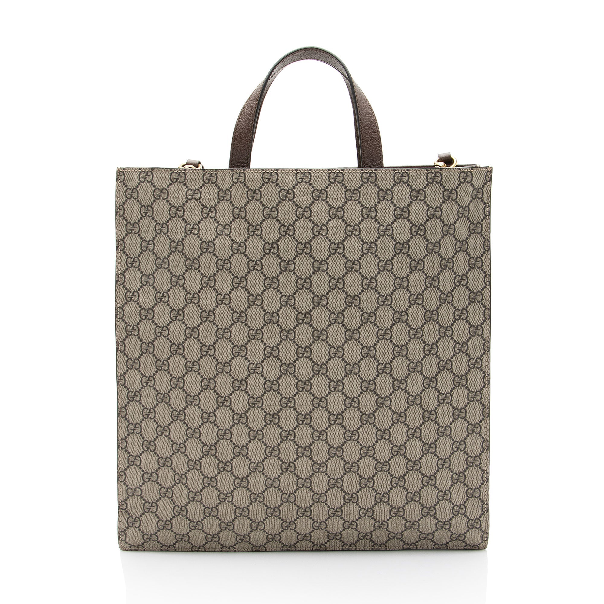 Gucci GG Supreme Soft Vertical Courrier Tote