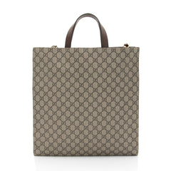 Gucci GG Supreme Soft Vertical Courrier Tote
