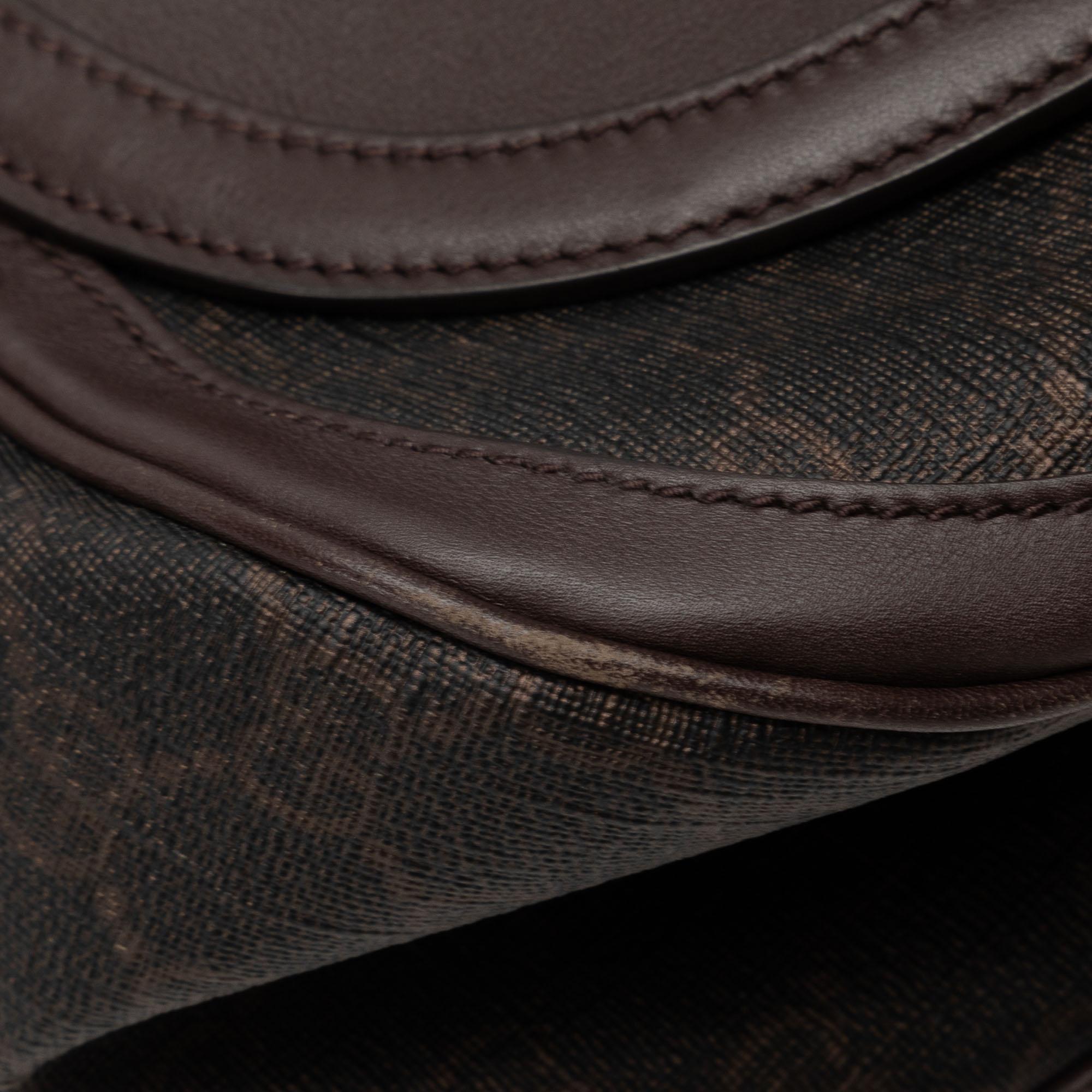 Gucci GG Supreme Stirrup Crossbody