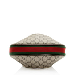 Gucci GG Supreme Web Attache Small Shoulder Bag
