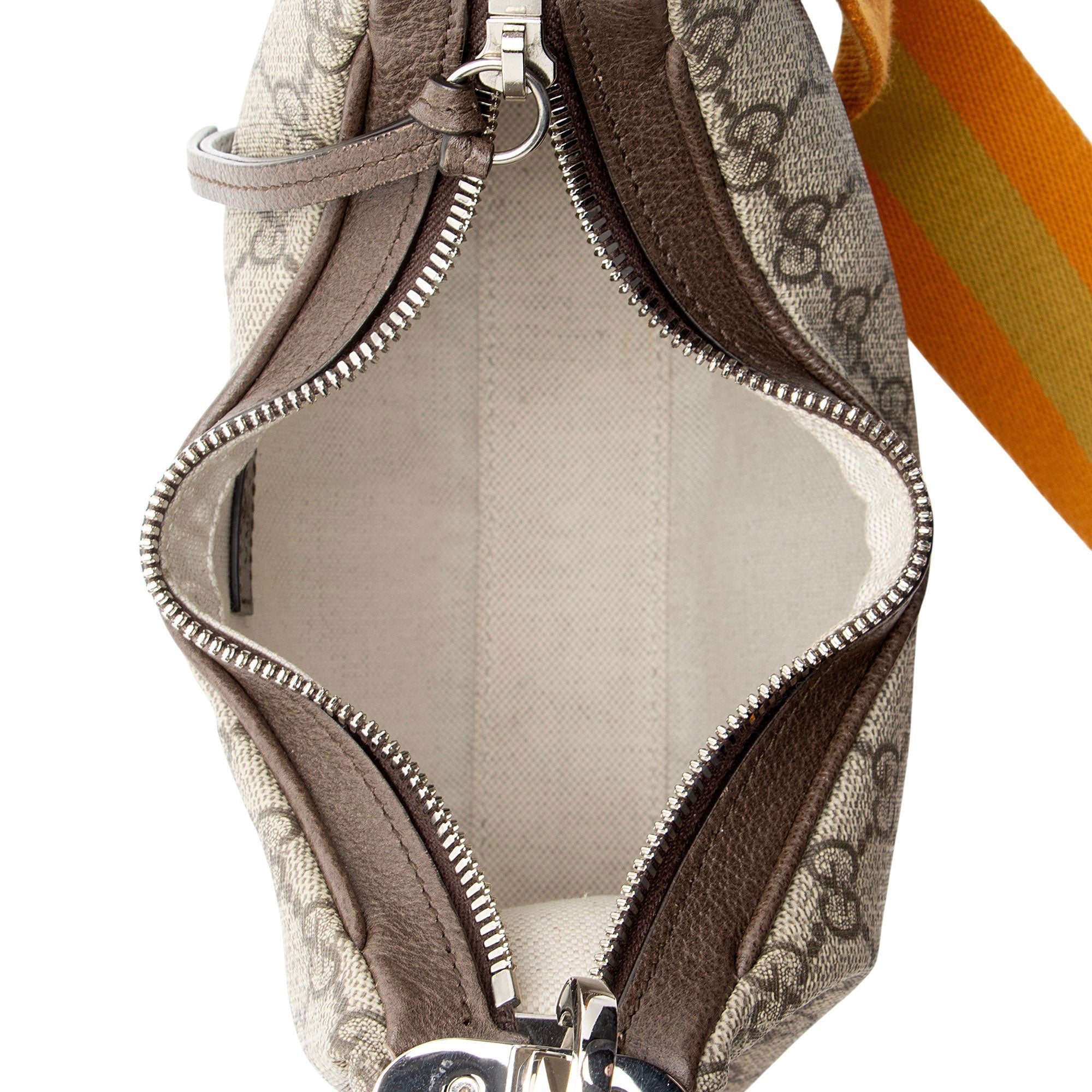 Gucci GG Supreme Web Attache Small Shoulder Bag