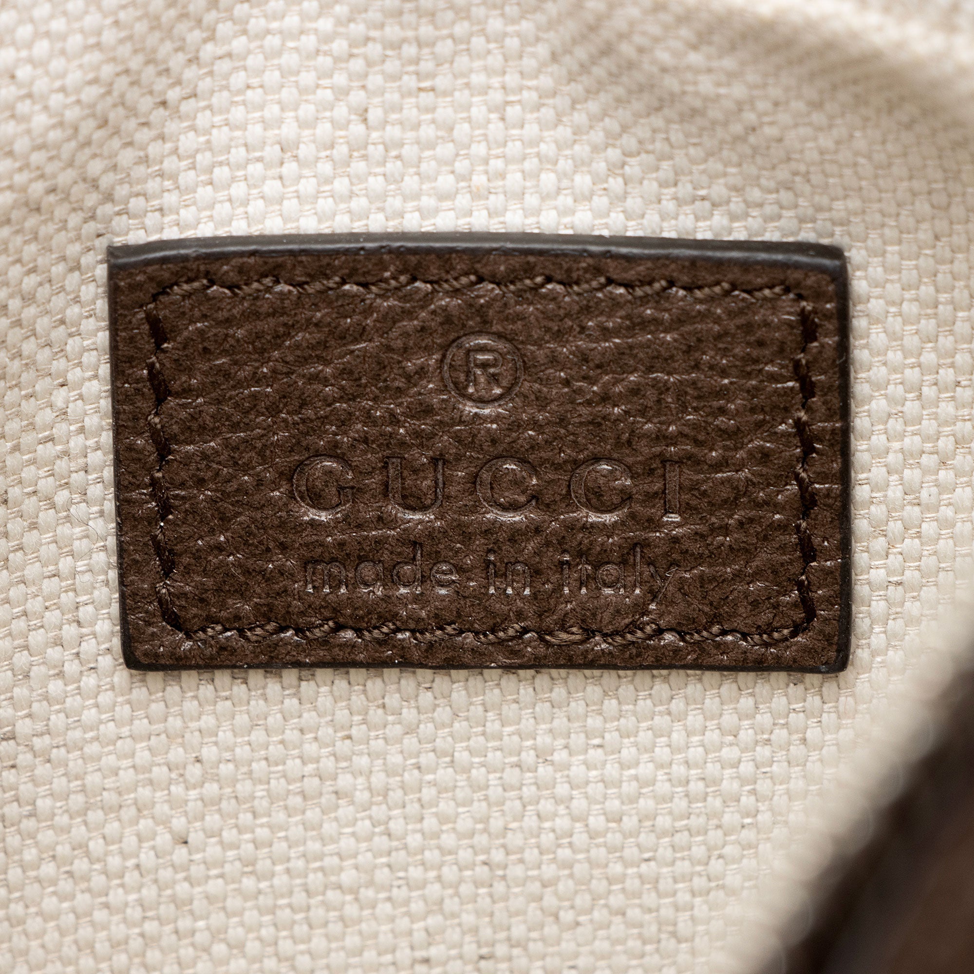 Gucci GG Supreme Web Attache Small Shoulder Bag