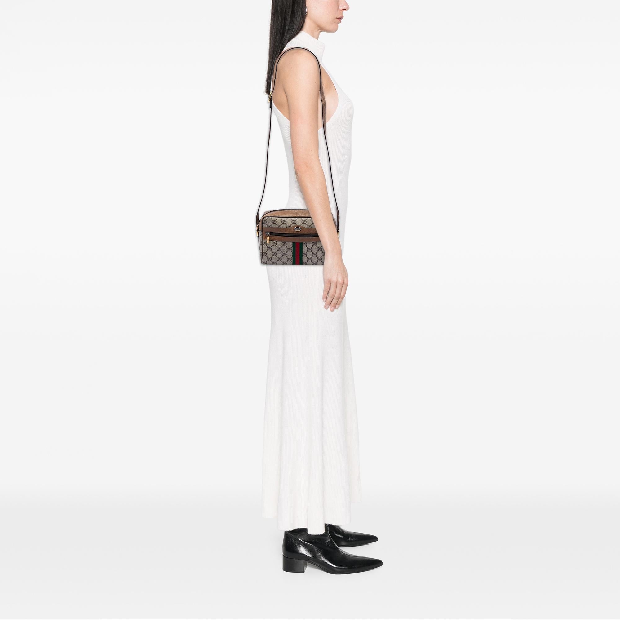 Gucci GG Supreme Web Crossbody