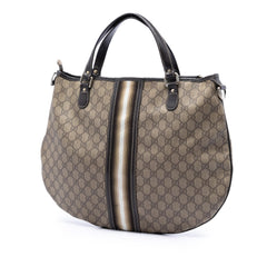 Gucci GG Supreme Web Hobo