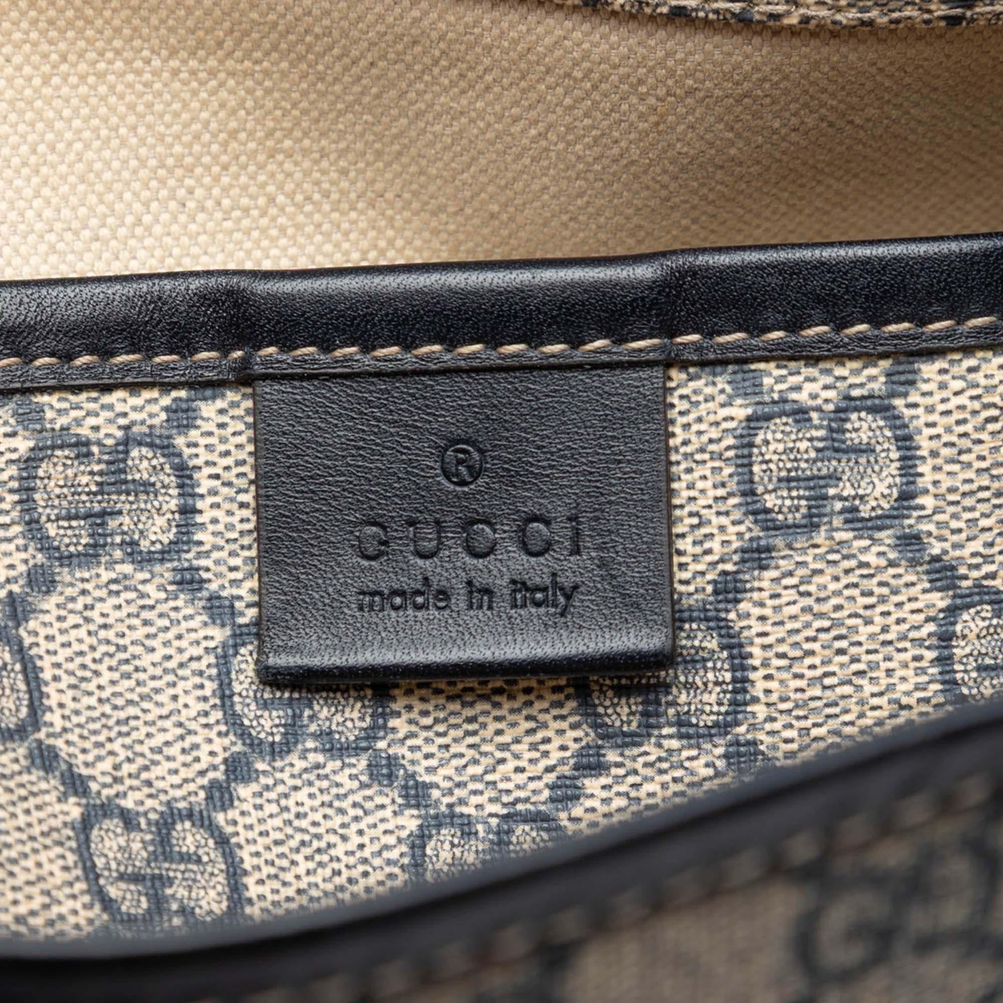 Gucci GG Supreme Web Messenger Bag