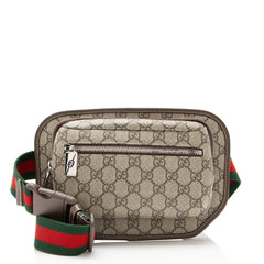 Gucci GG Supreme Web Ophidia Zip Small Belt Bag