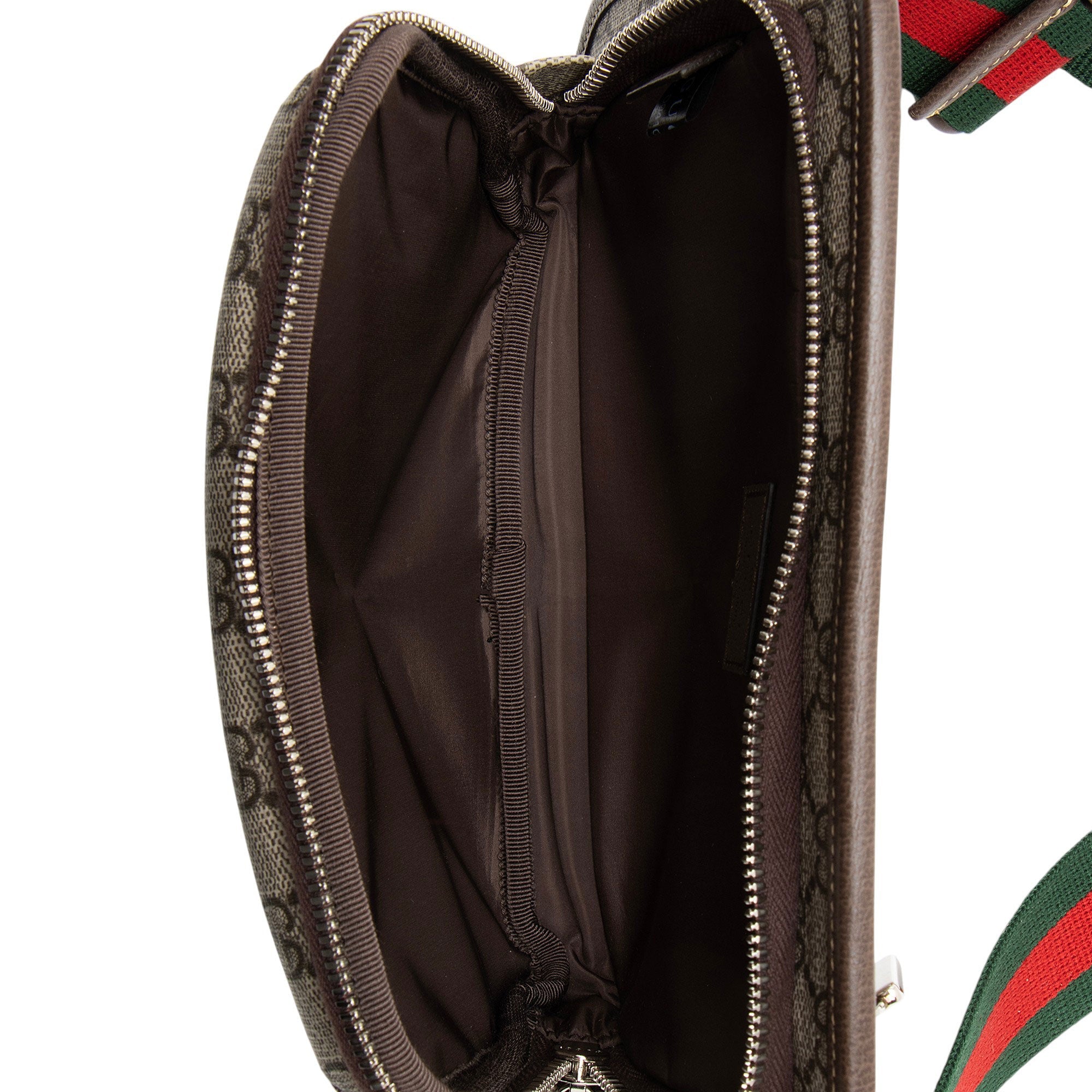 Gucci GG Supreme Web Ophidia Zip Small Belt Bag