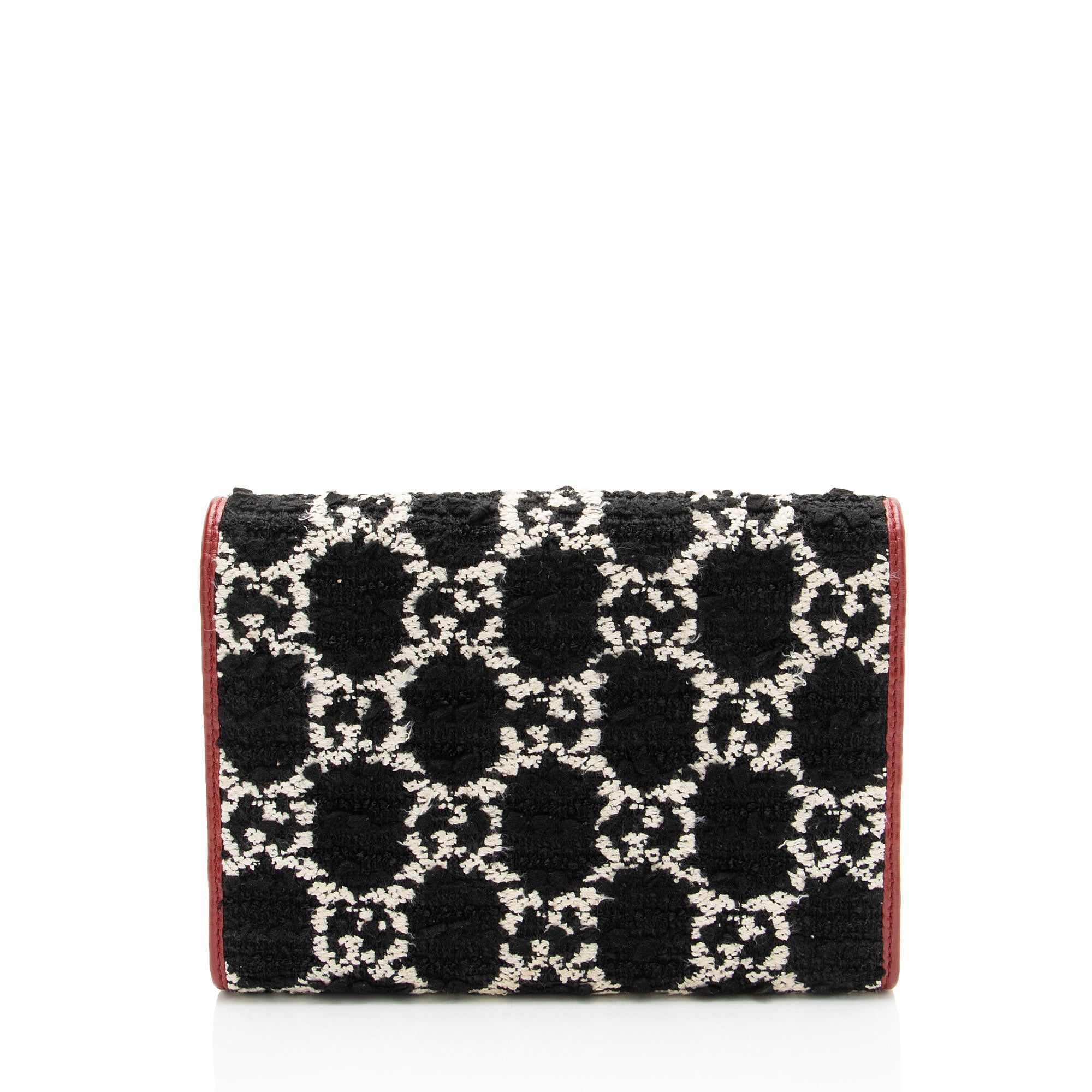 Gucci GG Tweed Dionysus Chain Wallet