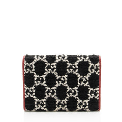 Gucci GG Tweed Dionysus Chain Wallet