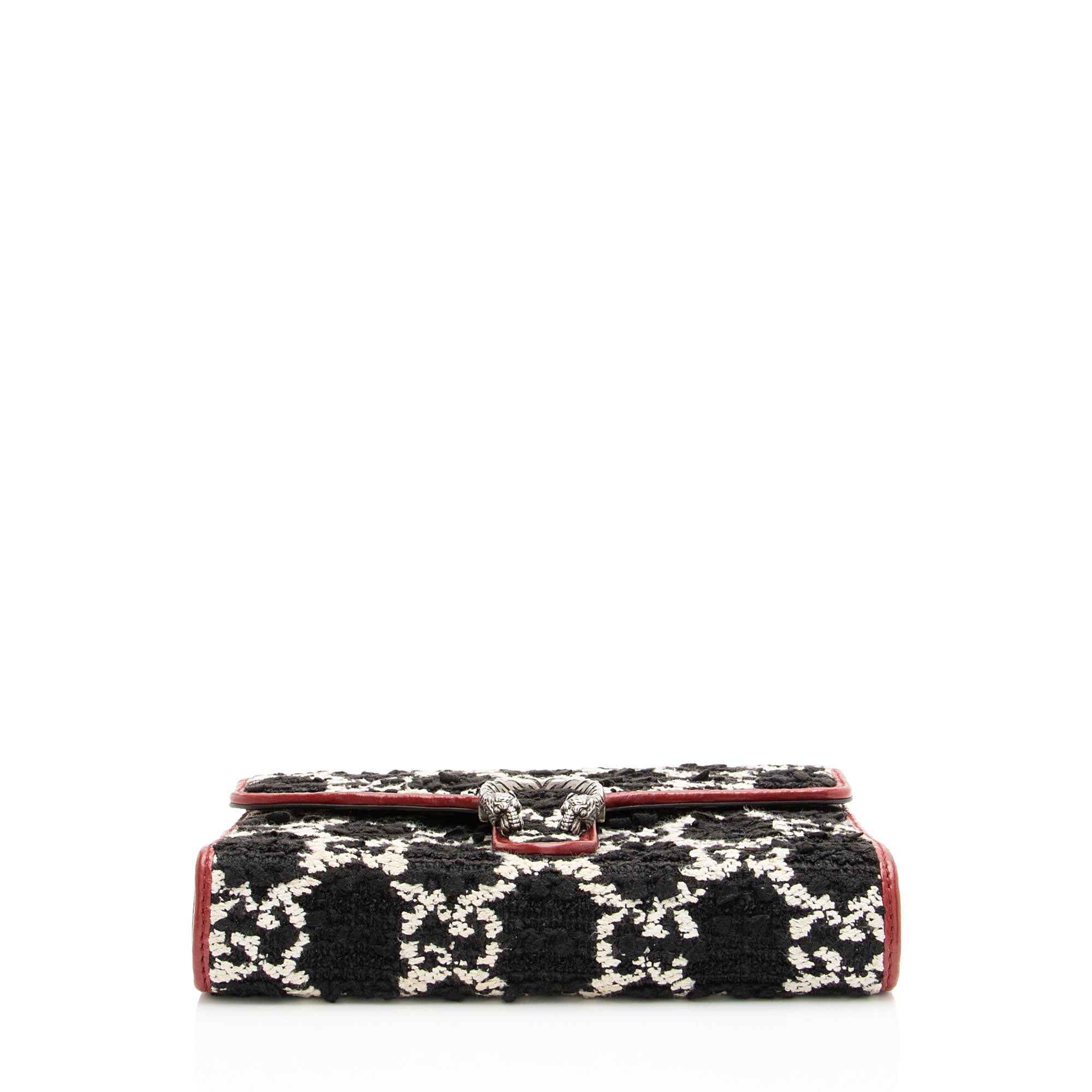 Gucci GG Tweed Dionysus Chain Wallet