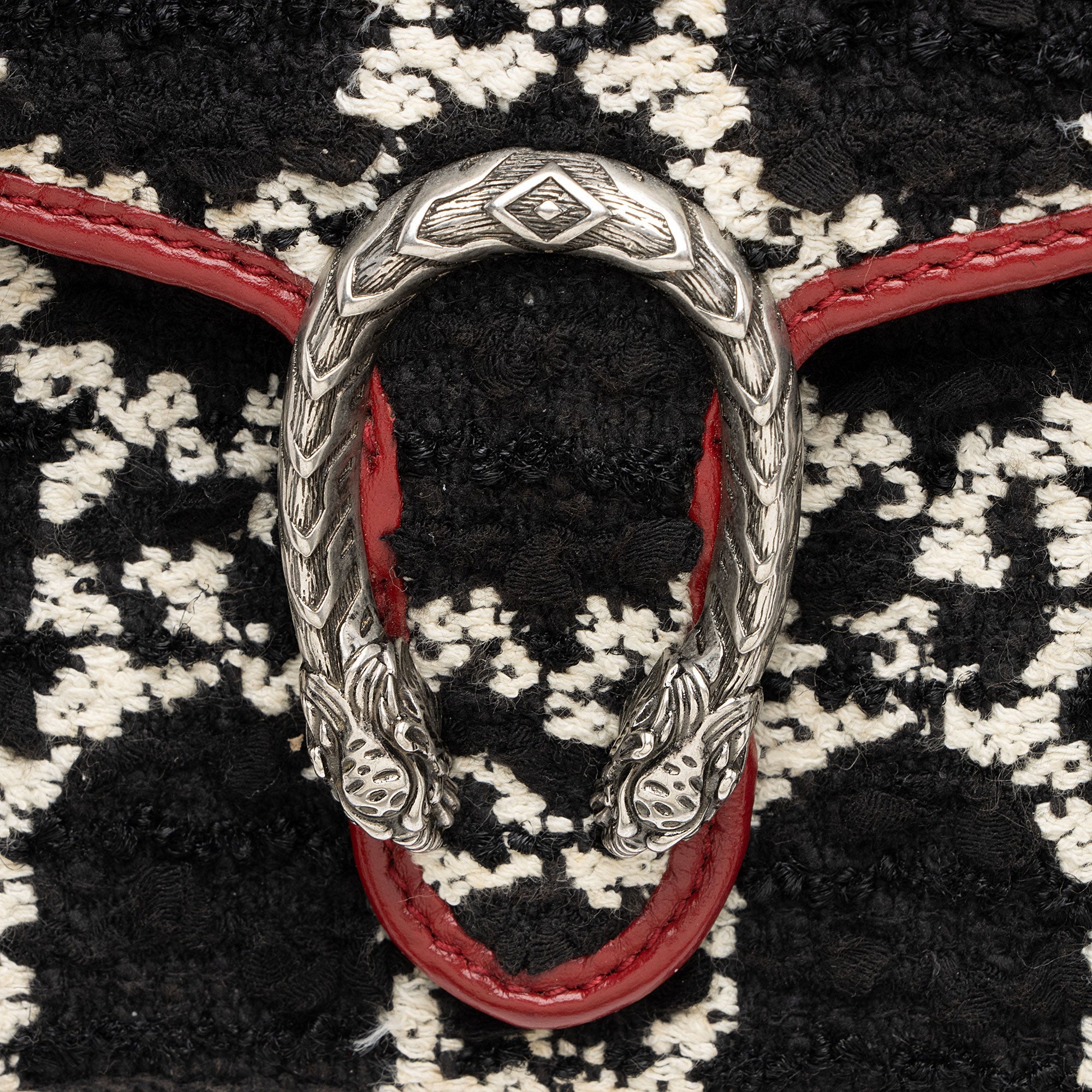 Gucci GG Tweed Dionysus Chain Wallet
