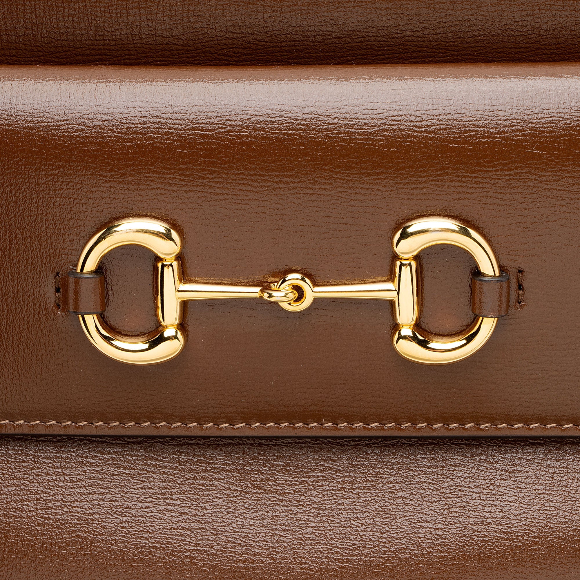 Gucci Glazed Calfskin Horsebit 1955 Small Shoulder Bag