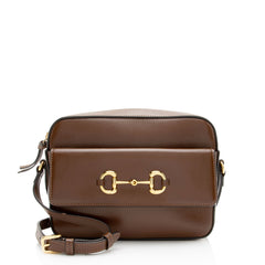 Gucci Glazed Calfskin Horsebit 1955 Small Shoulder Bag