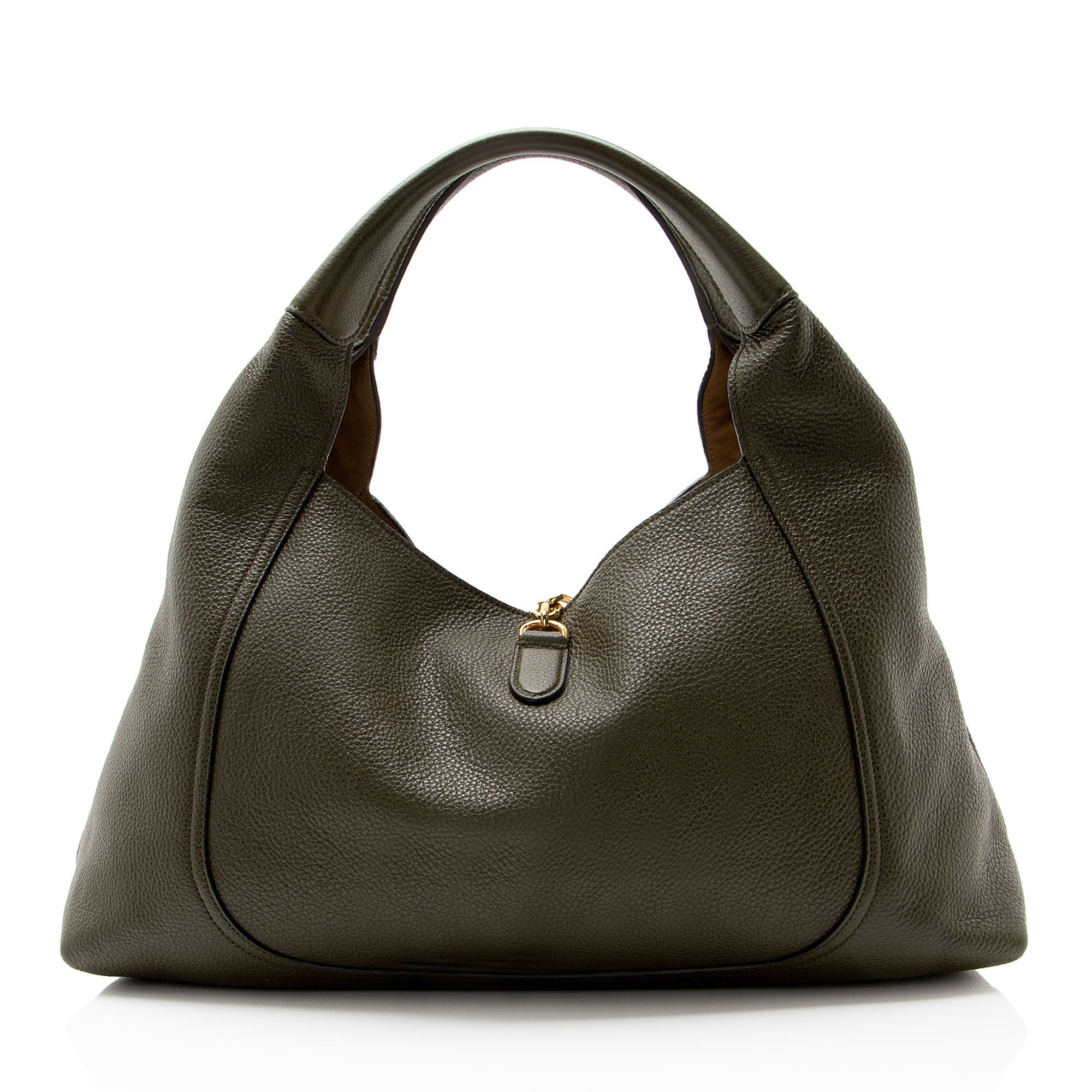 Gucci Grained Calfskin Softbit Maxi Hobo