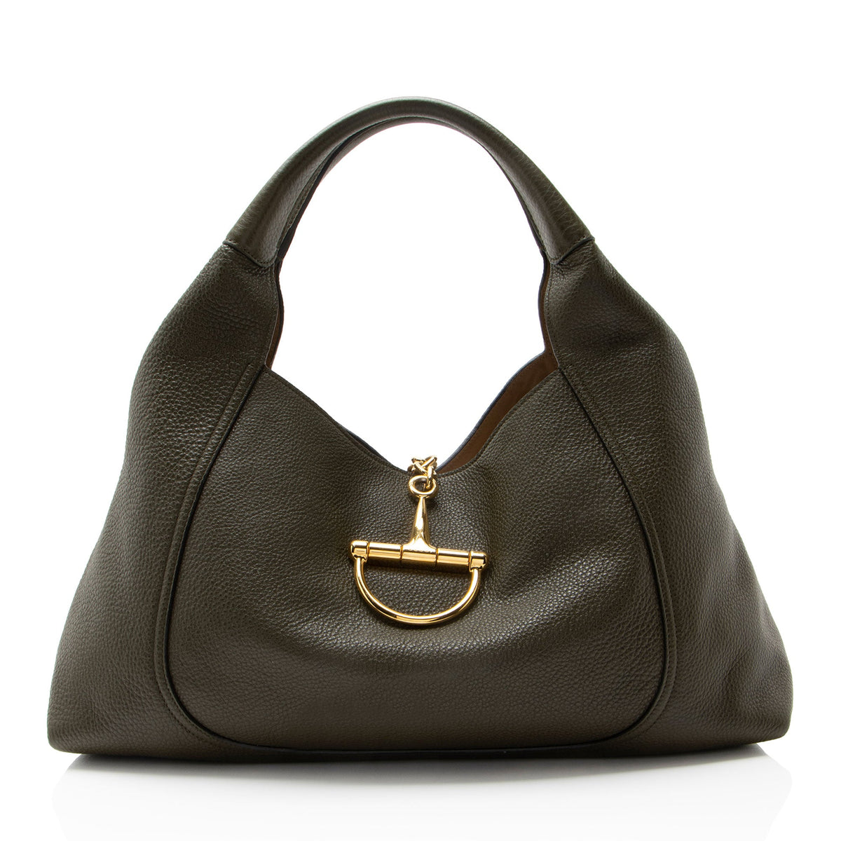 Gucci Grained Calfskin Softbit Maxi Hobo