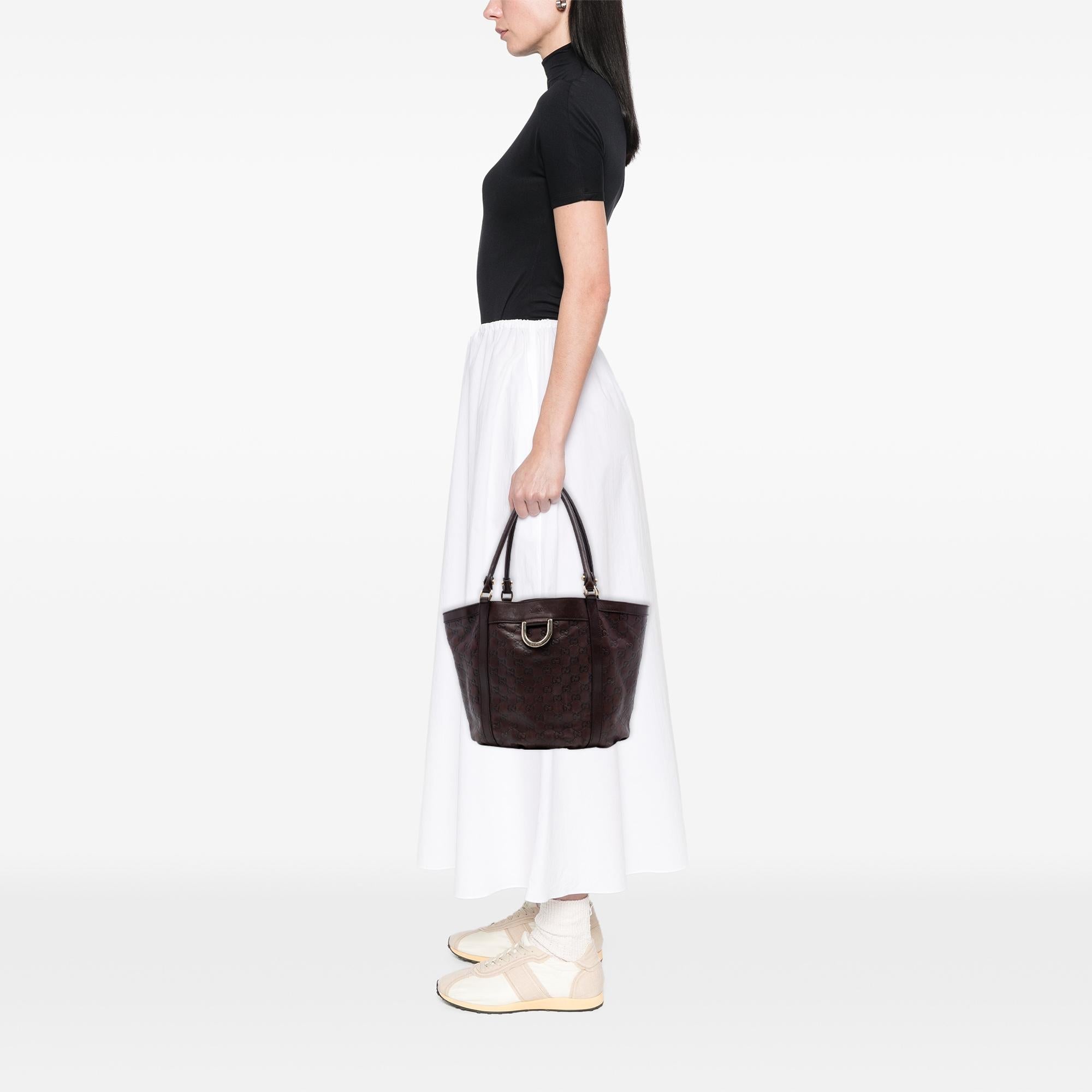 Gucci Guccissima Abbey D Ring Tote
