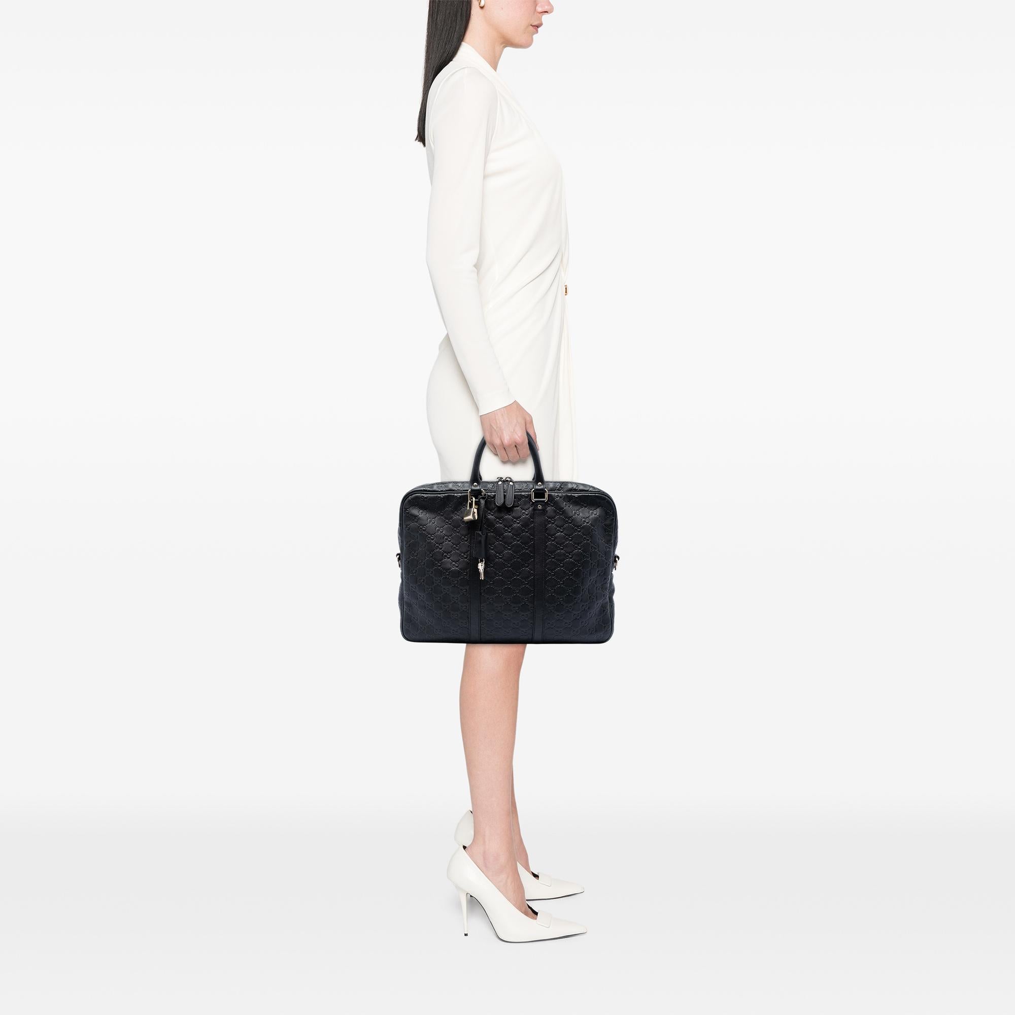 Gucci Guccissima Business Bag