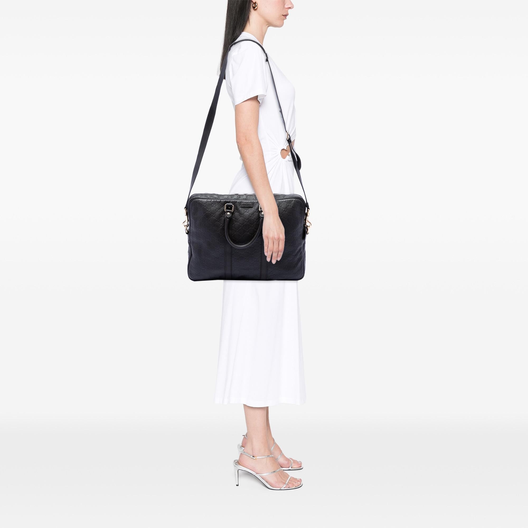 Gucci Guccissima Business Bag