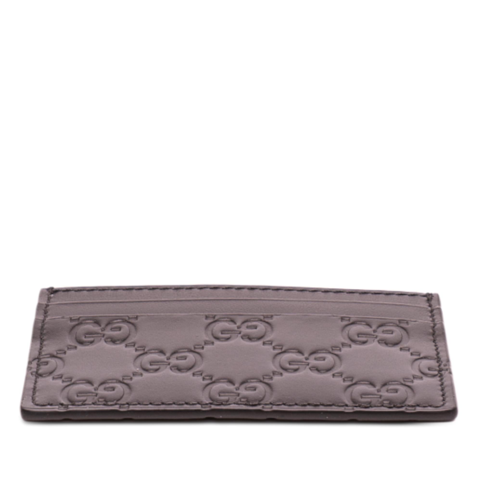 Gucci Guccissima Card Holder