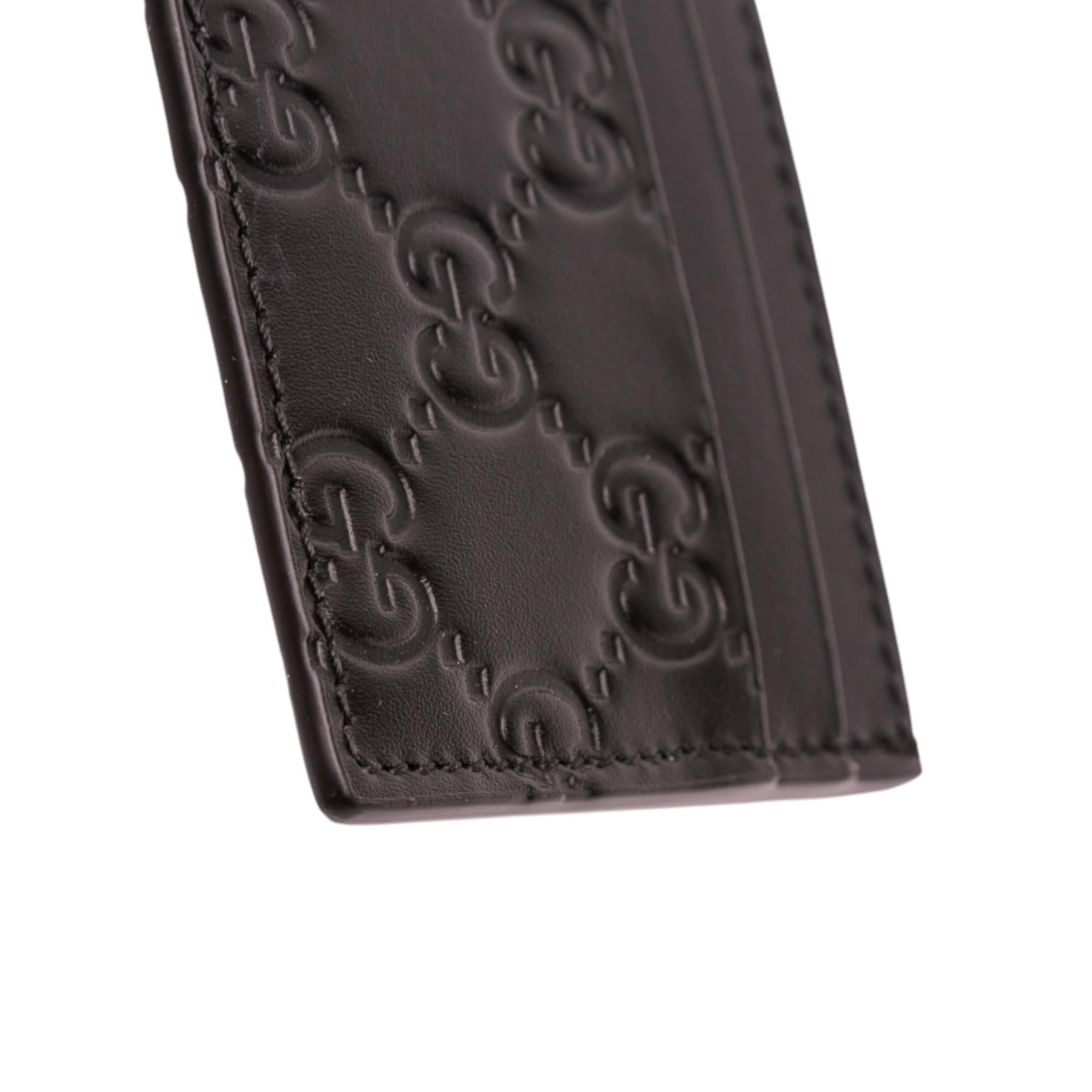 Gucci Guccissima Card Holder