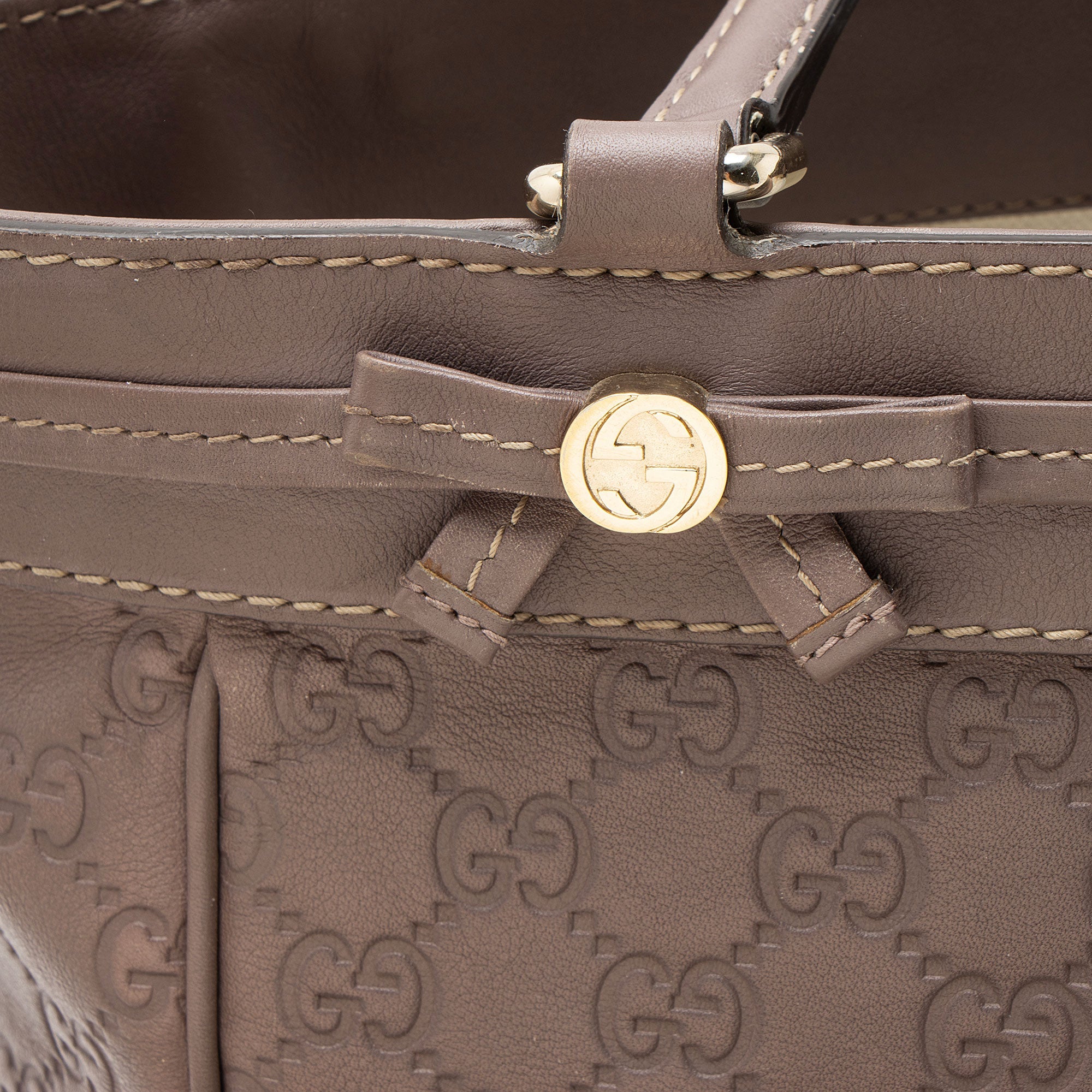 Gucci Guccissima Leather Mayfair Medium Tote