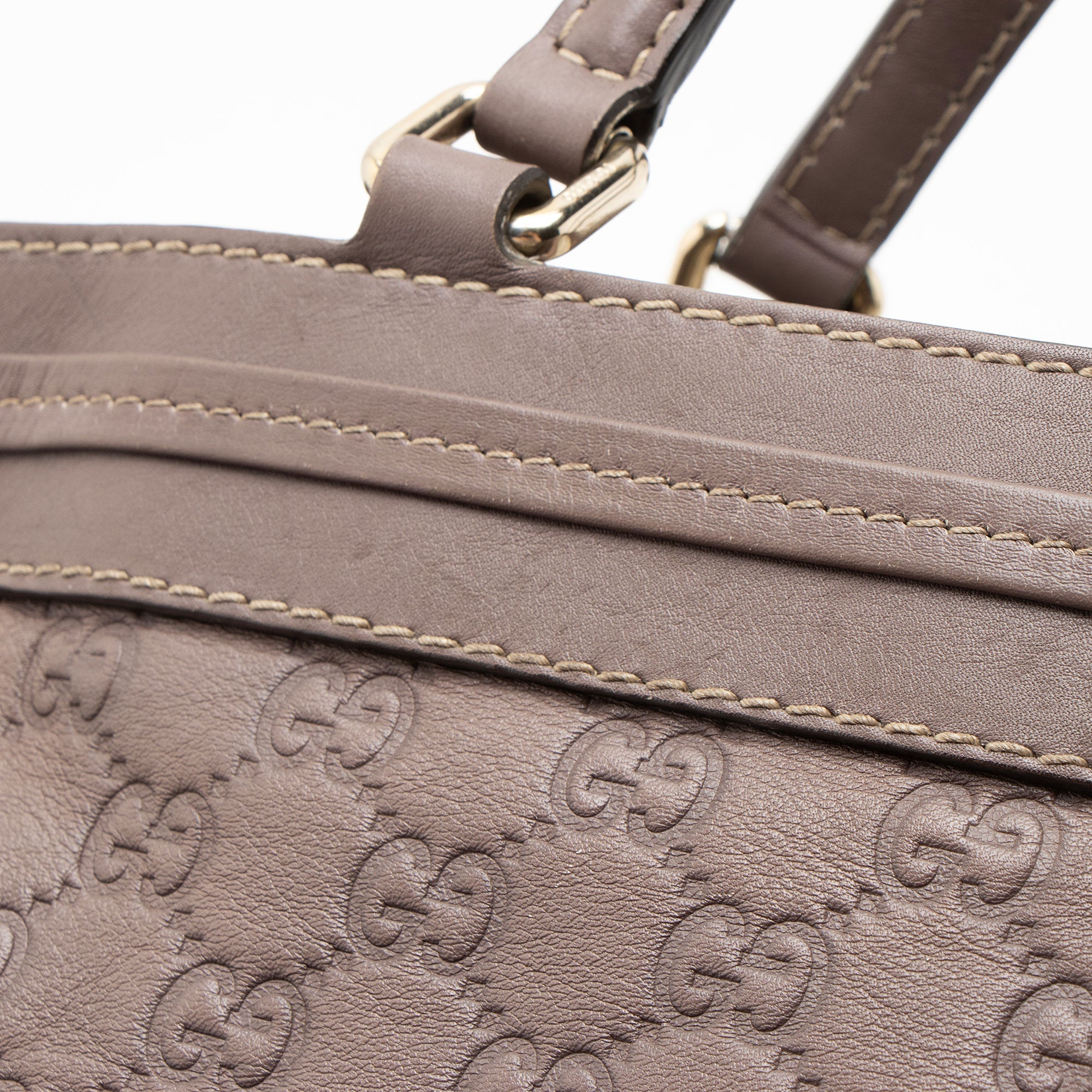 Gucci Guccissima Leather Mayfair Medium Tote