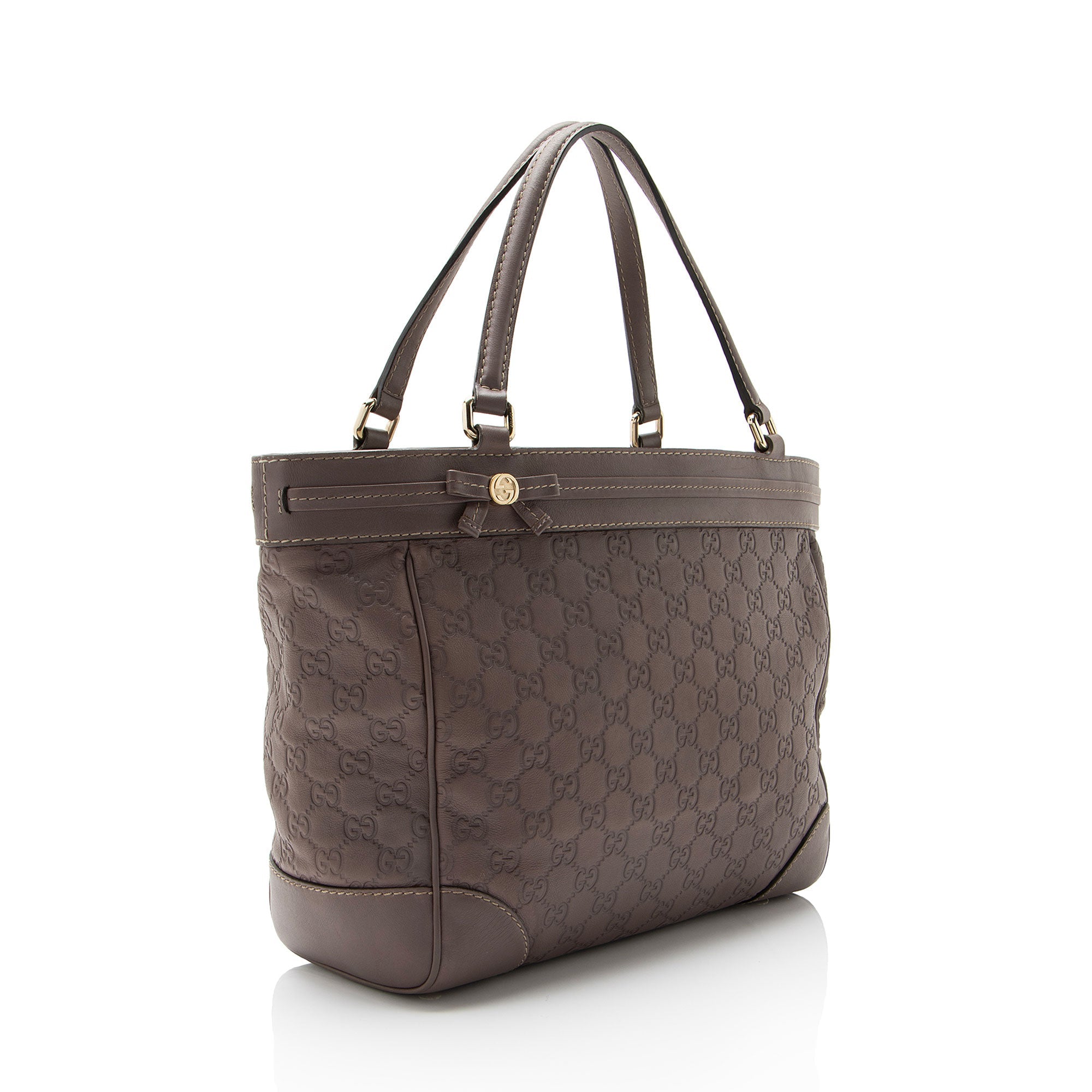 Gucci Guccissima Leather Mayfair Medium Tote