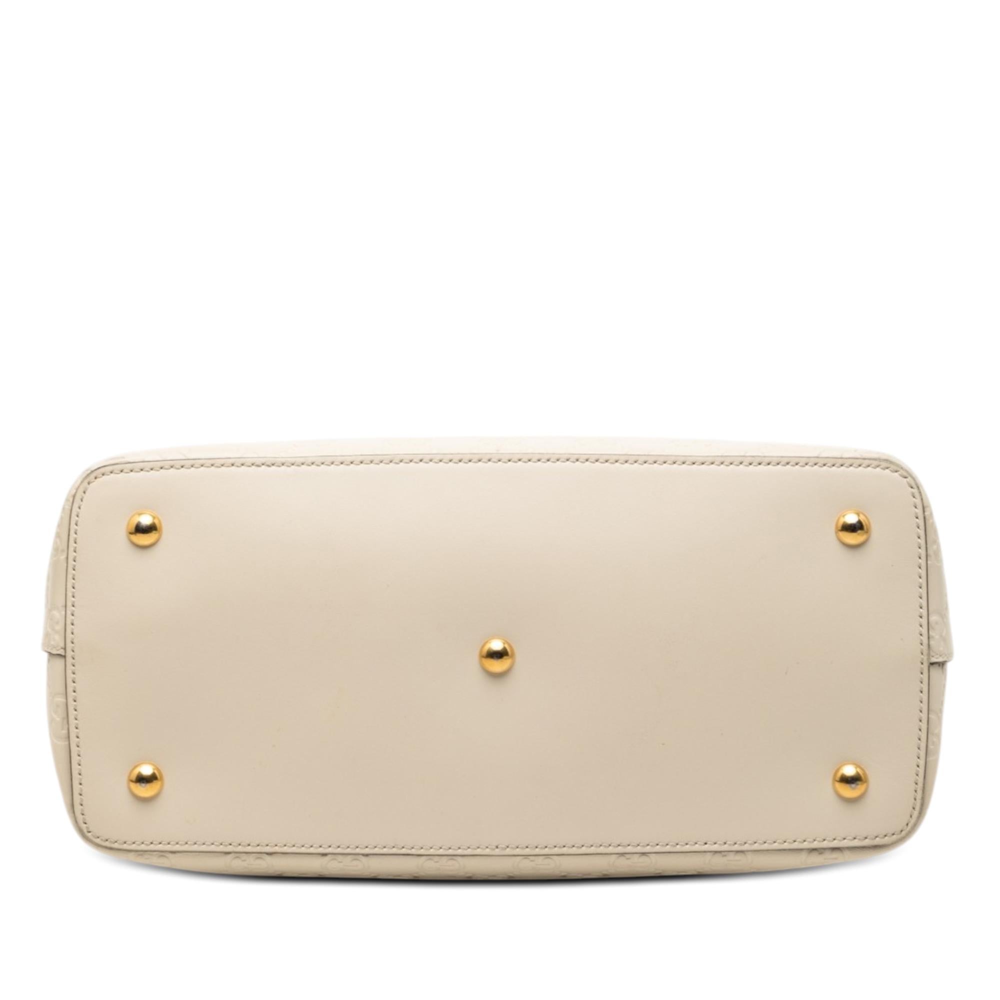 Gucci Guccissima Linea A Fold Over Satchel