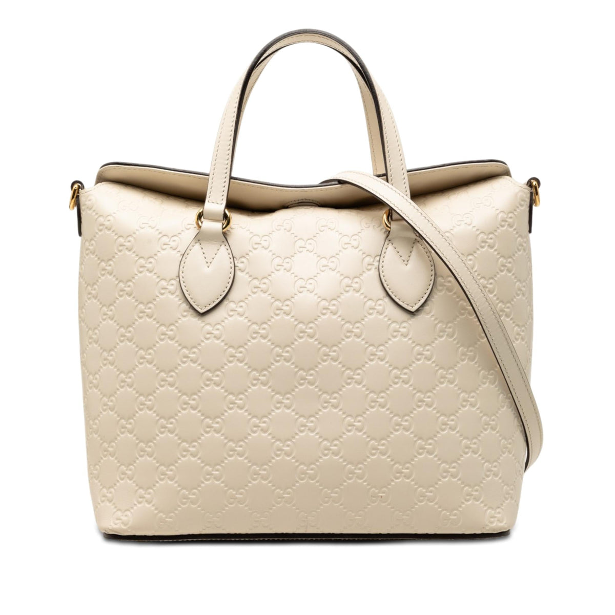 Gucci Guccissima Linea A Fold Over Satchel