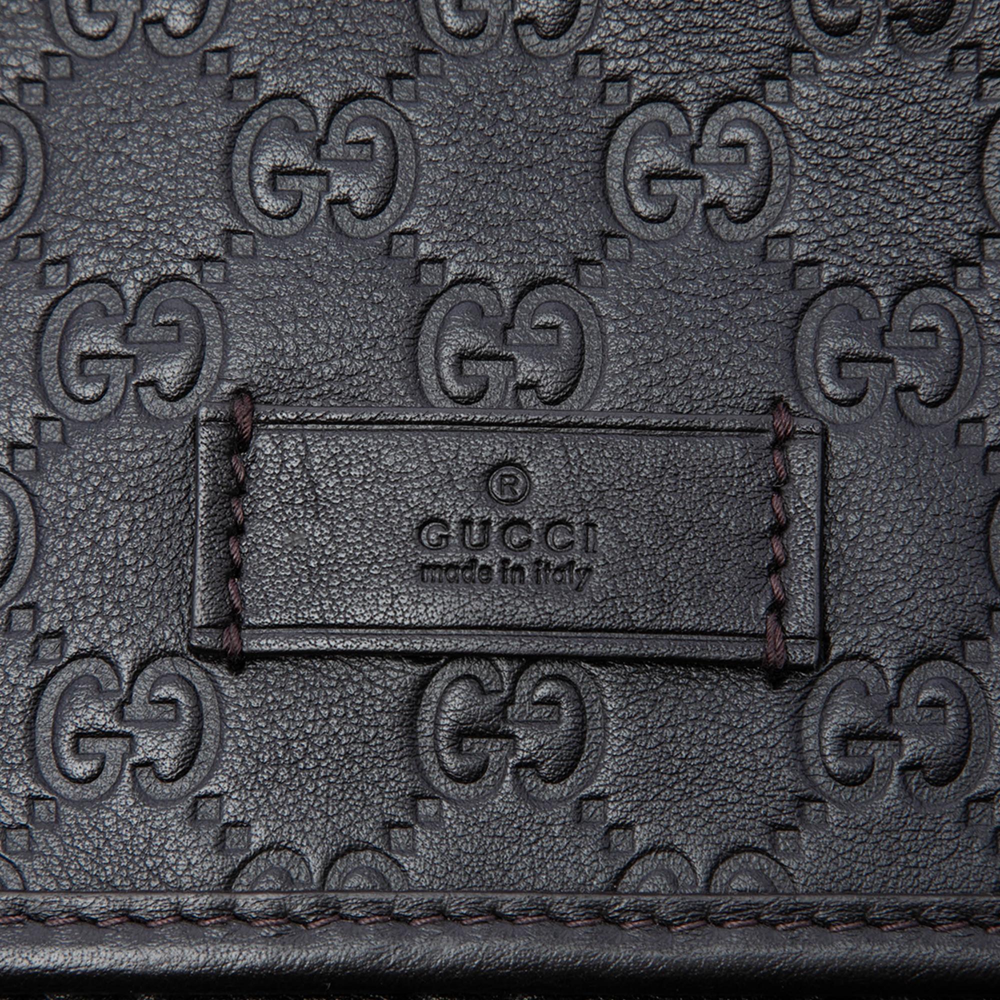 Gucci Guccissima Messenger Bag
