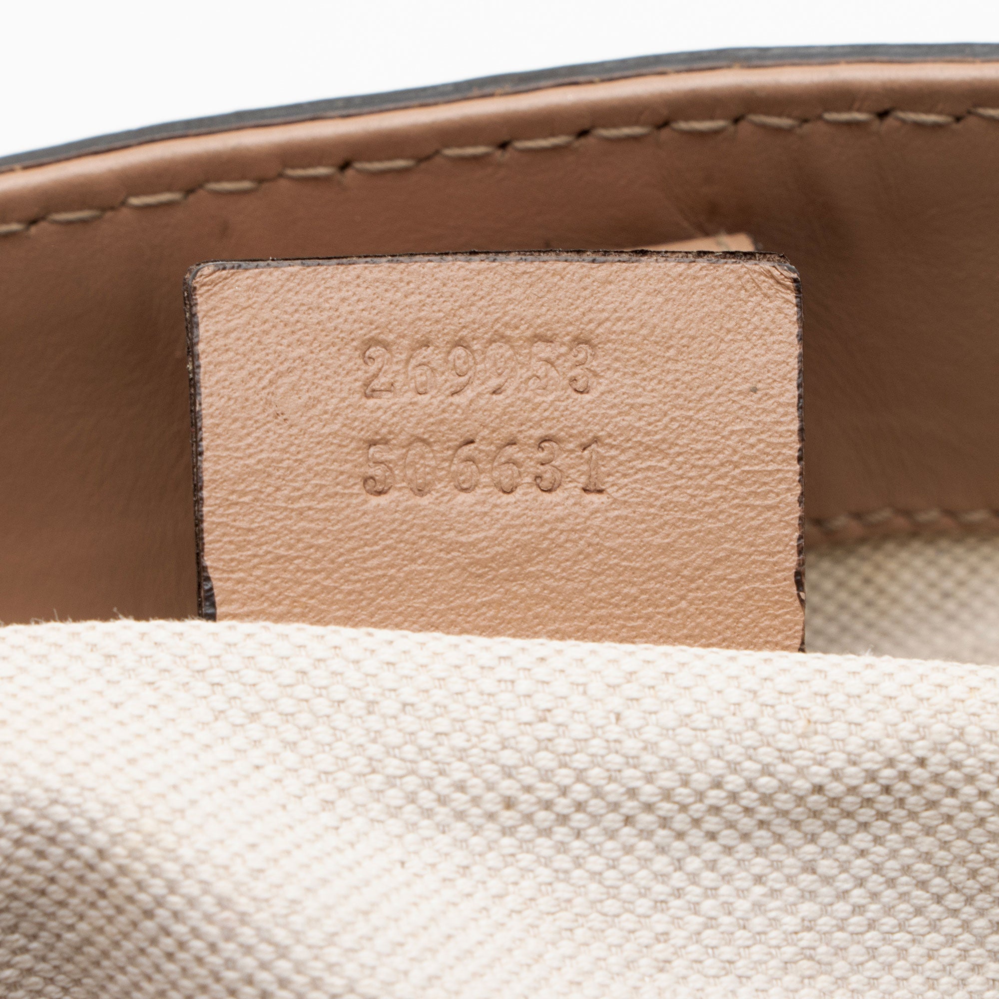 Gucci Guccissima Studded Scarlett Medium Tote