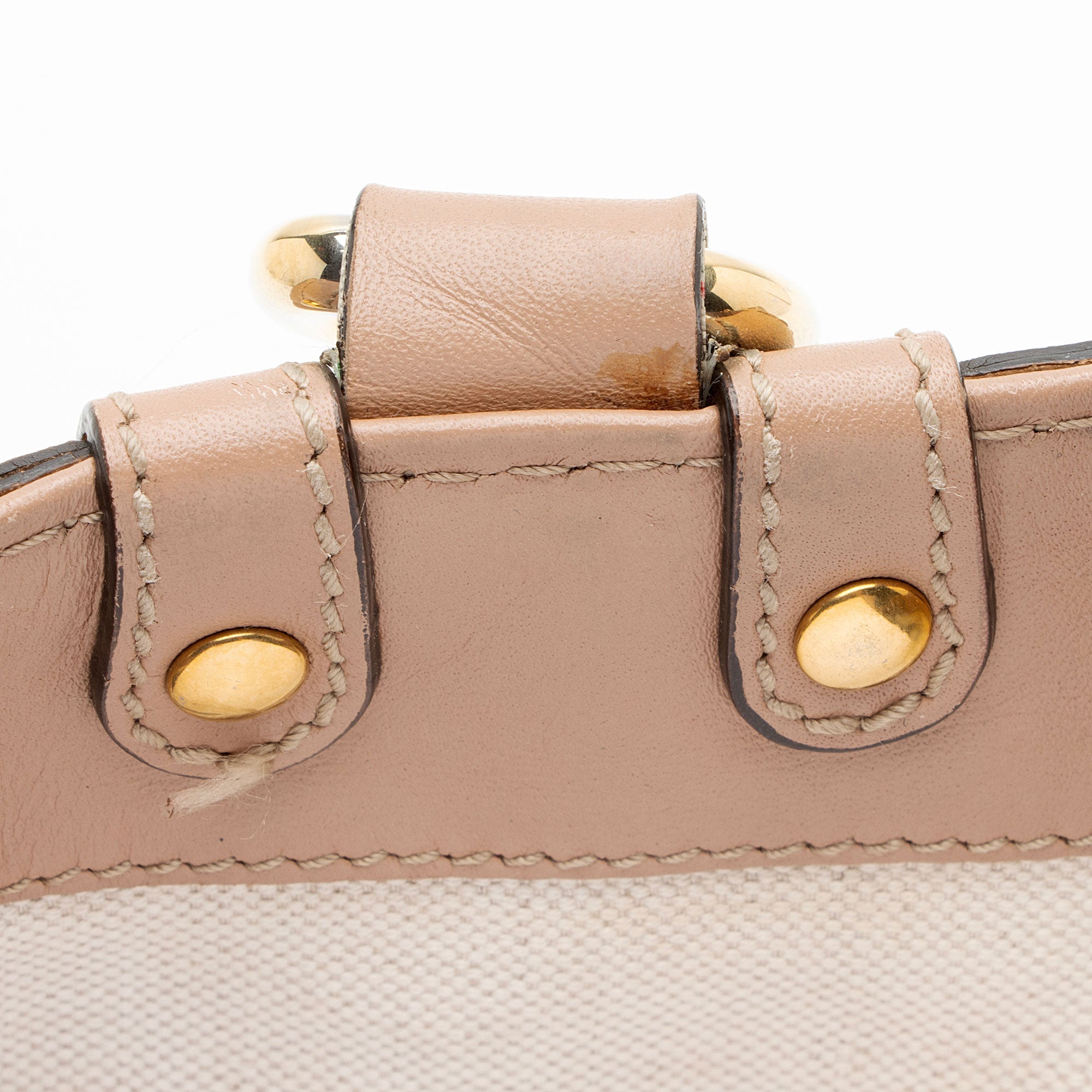 Gucci Guccissima Studded Scarlett Medium Tote