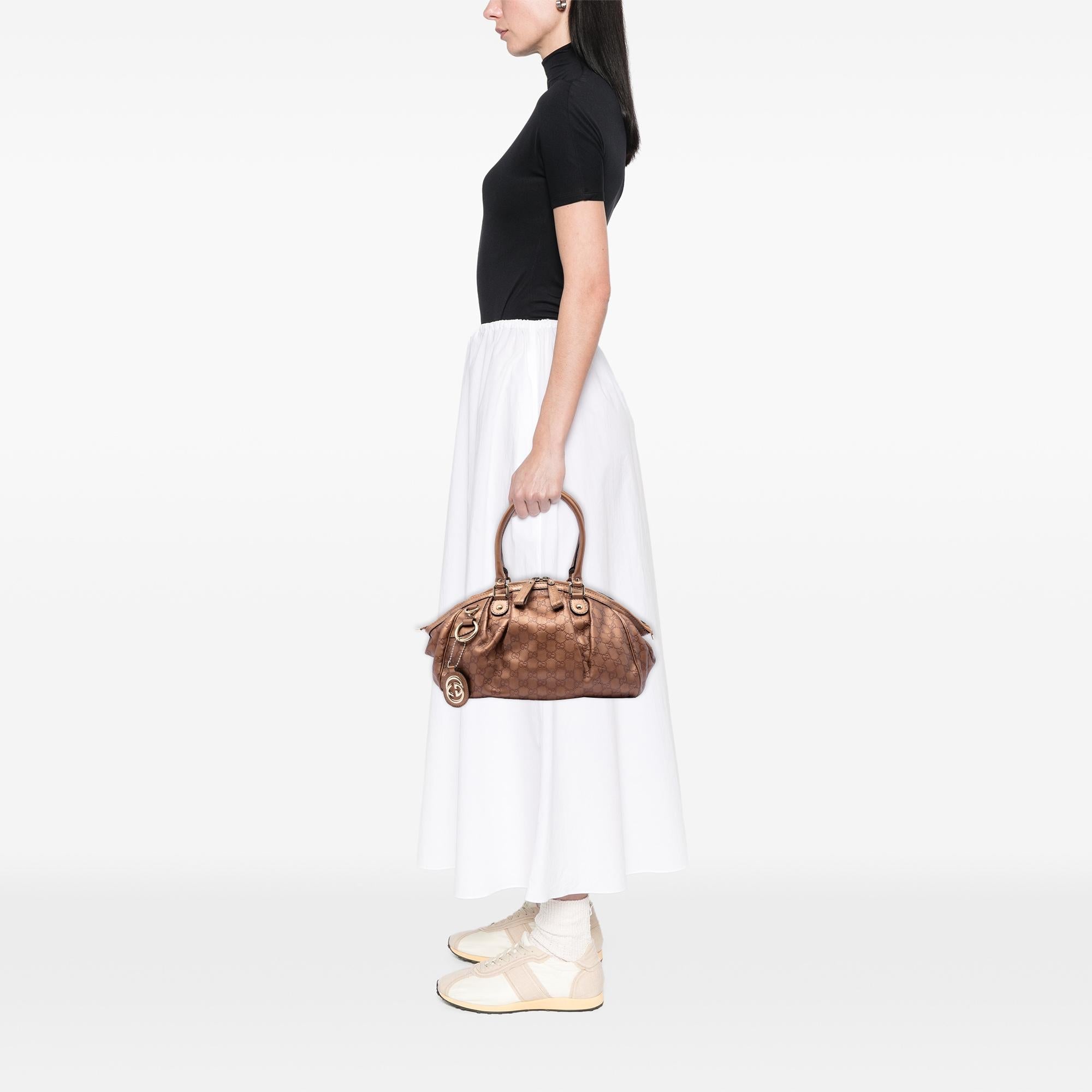 Gucci Guccissima Sukey Satchel