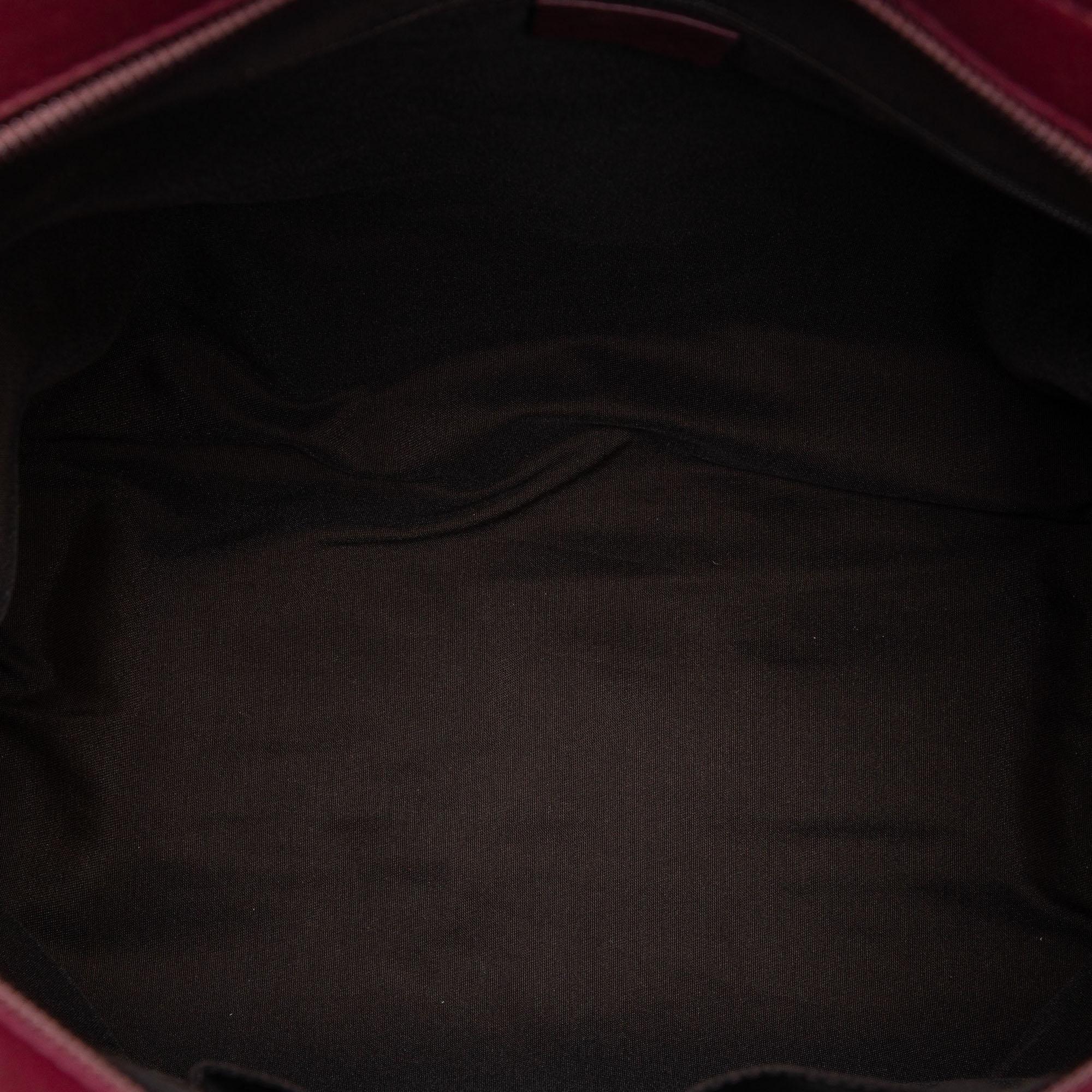 Gucci Guccissima Tender Bamboo Bar Tote
