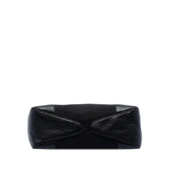 Gucci Guccissima Trimmed Canvas Colbert Shoulder Bag