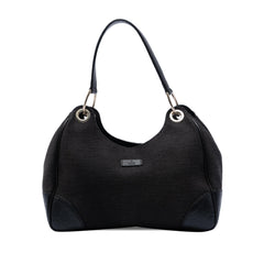 Gucci Guccissima Trimmed Canvas Colbert Shoulder Bag
