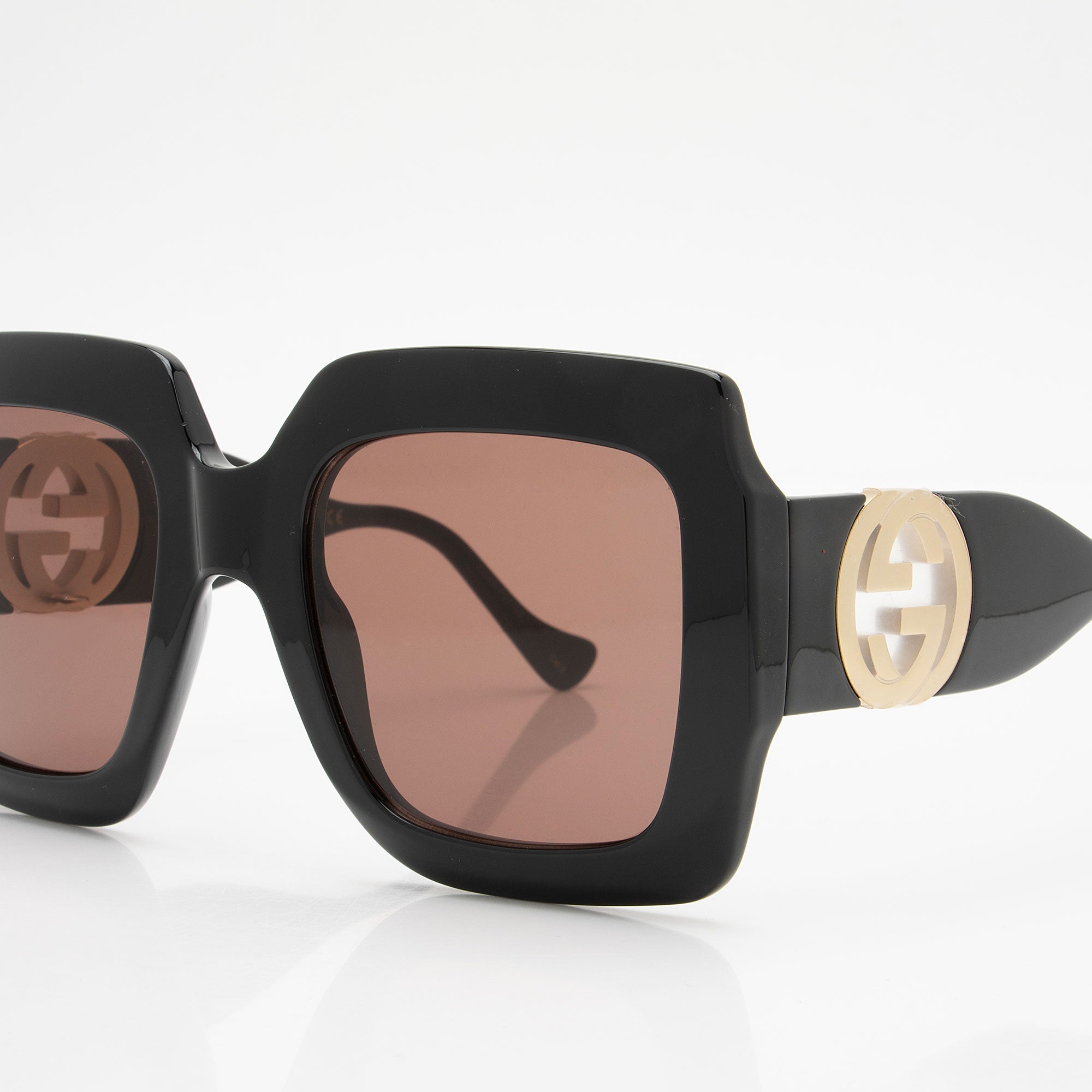 Gucci Interlocking G Oversized Square Sunglasses