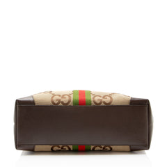 Gucci Jumbo GG Canvas Ophidia Large Shopping Tote