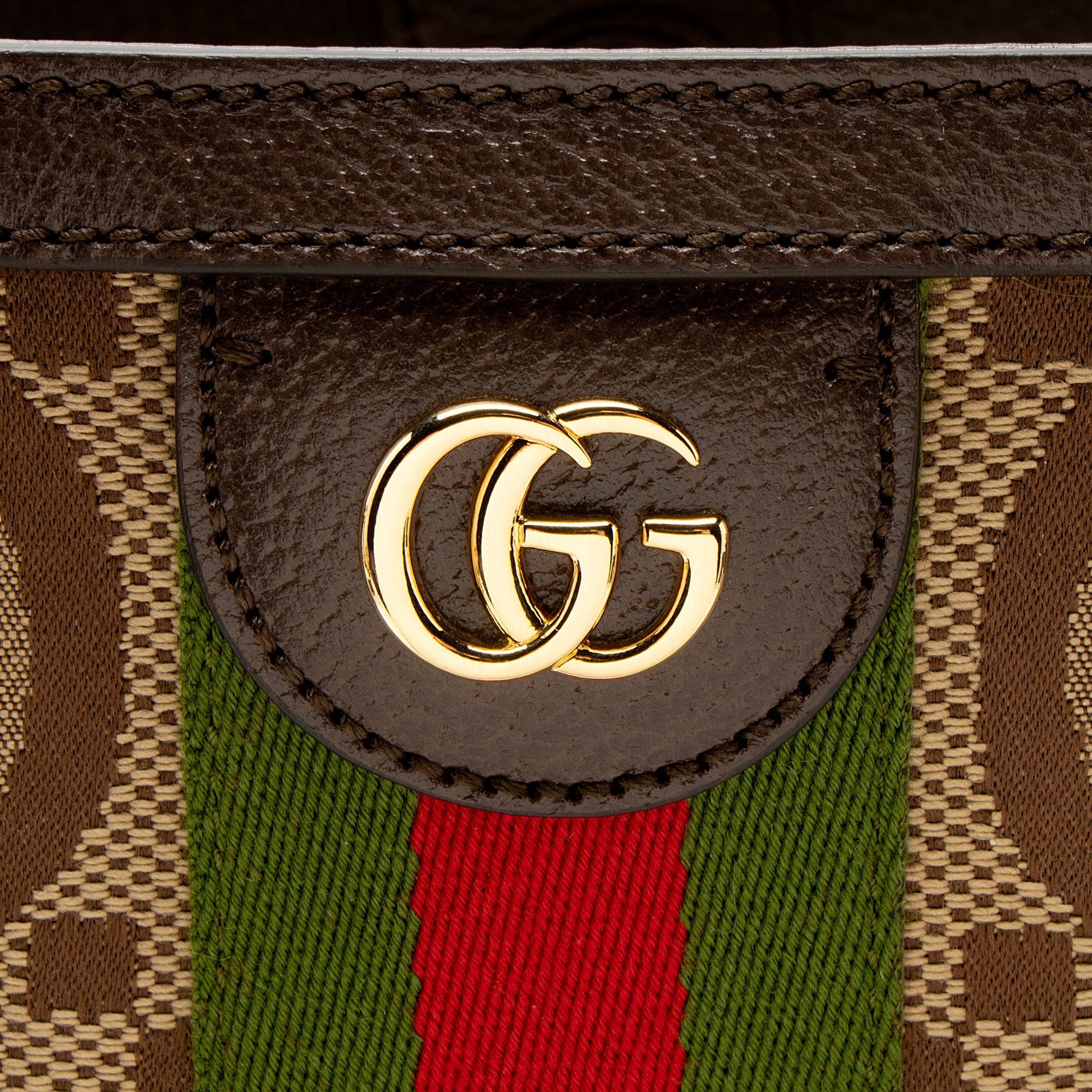 Gucci Jumbo GG Canvas Ophidia Large Shopping Tote