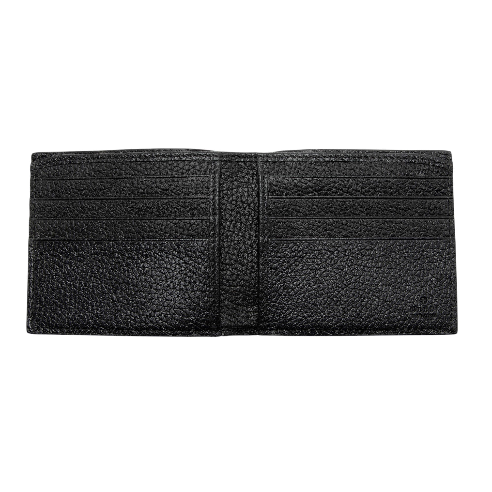 Gucci Jumbo GG Embossed Leather Bifold Wallet