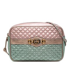 Gucci Laminated Nappa Trapuntata Crossbody
